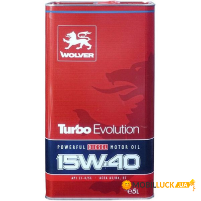   Wolver Turbo Evolution 15W-40 5 (4260360944482)