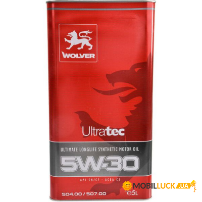   Wolver Ultratec 5W-30 5 (4260360944017)