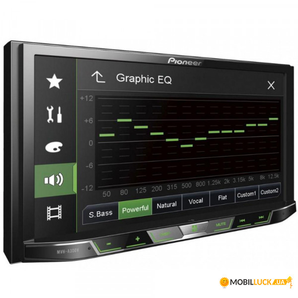  2-DIN Pioneer MVH-A300V ( )