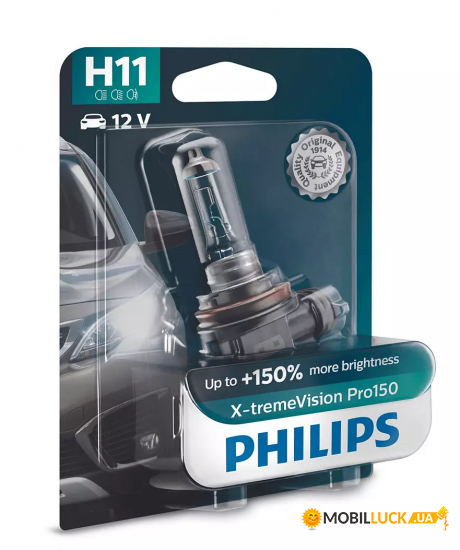   Philips X-tremeVision Pro H11 12362XVPB1