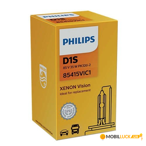   Philips Xenon Vision D1S 85415VIC1