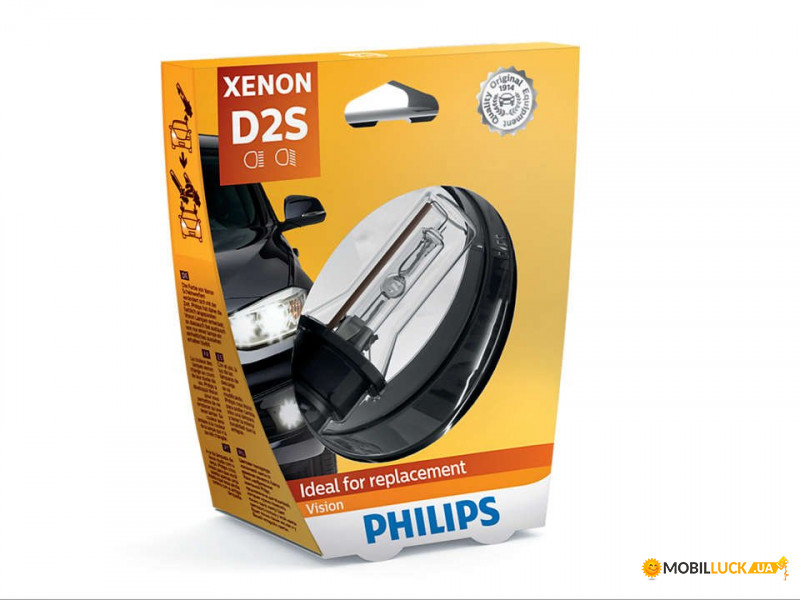   Philips Xenon Vision D2S 85122VIS1