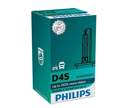   Philips Xenon X-tremeVision gen2 D4S 42402XV2C1