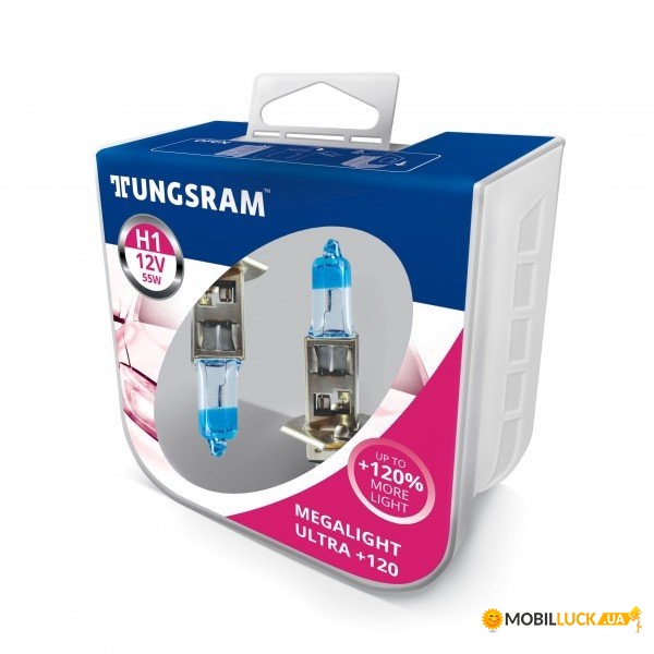    Tungsram Megalight Ultra H1 55W 12V