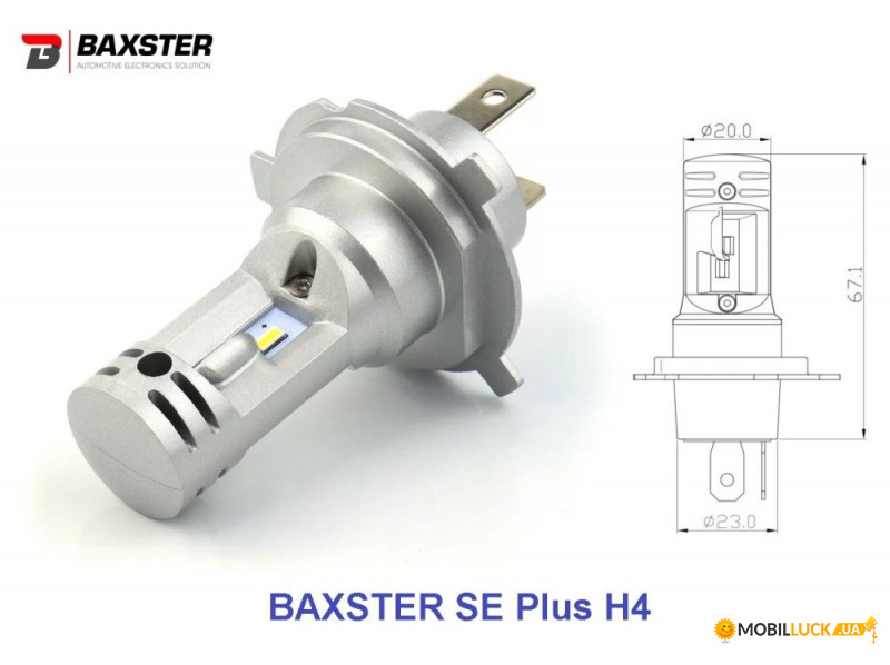   Baxster SE Plus H4 H/L 6000K