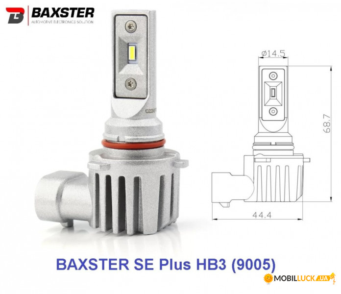   Baxster SE Plus HB3 9005 6000K