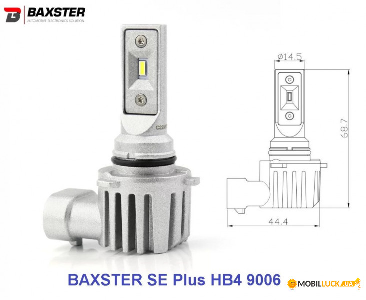   Baxster SE Plus HB4 9006 6000K