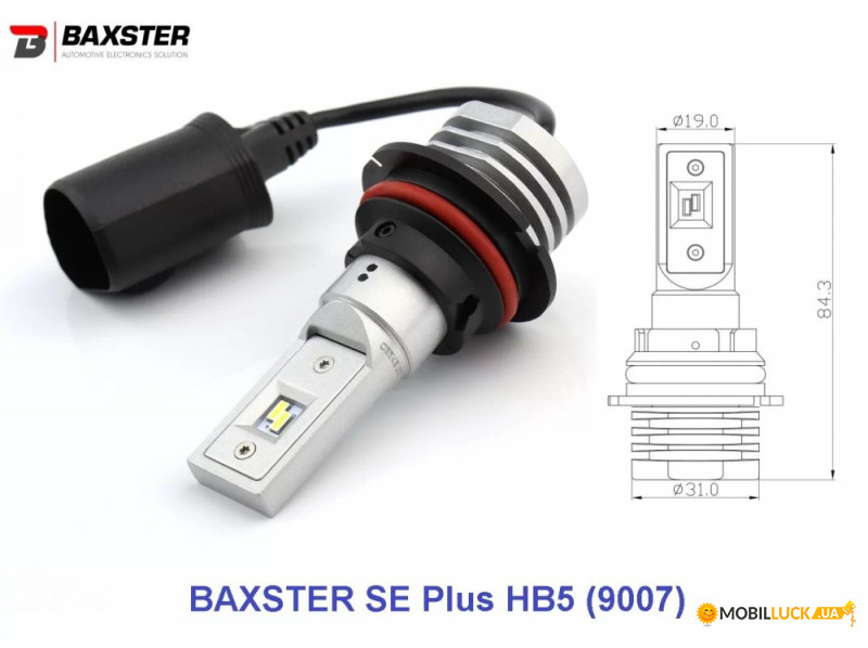   Baxster SE Plus HB5 9007 6000K