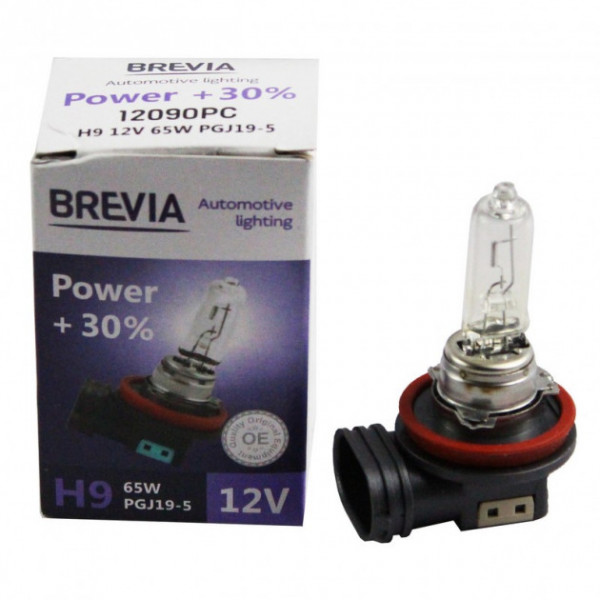  Brevia H9 12V 65W PGJ19-5 Power 30 CP (10/200 .) (12090PC)