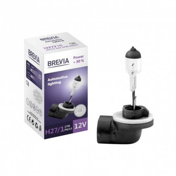  Brevia H27/1 12V 27W PG13 Power +30 CP (10/500 .) (12271PC)