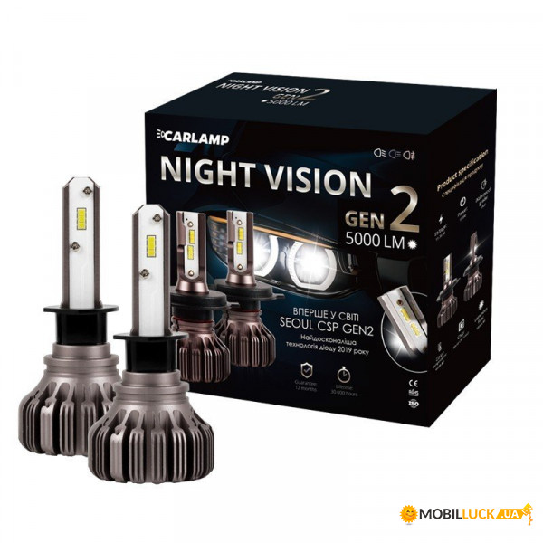   Carlamp Night Vision Gen2 H1 5500K