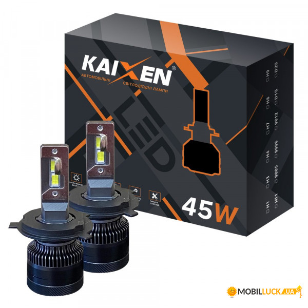   Kaixen K7 H4 45W 6000K Canbus