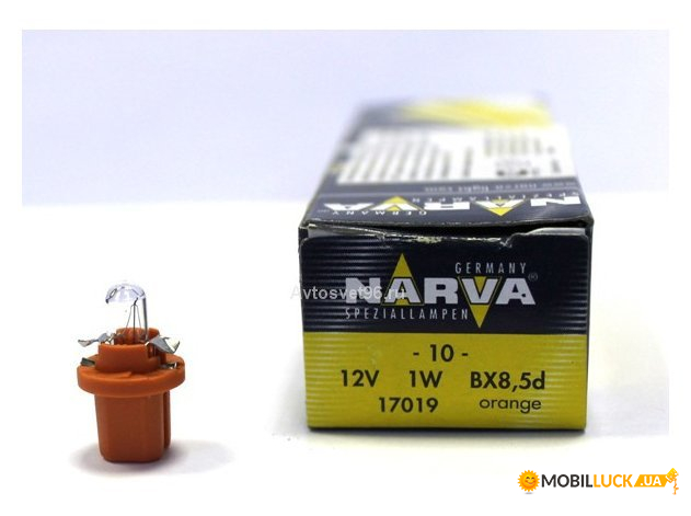  Narva 17019 BAX 1W BX85d 