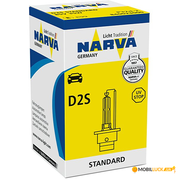   Narva 84002 XENSTART D2S 85V 35W P32d-2