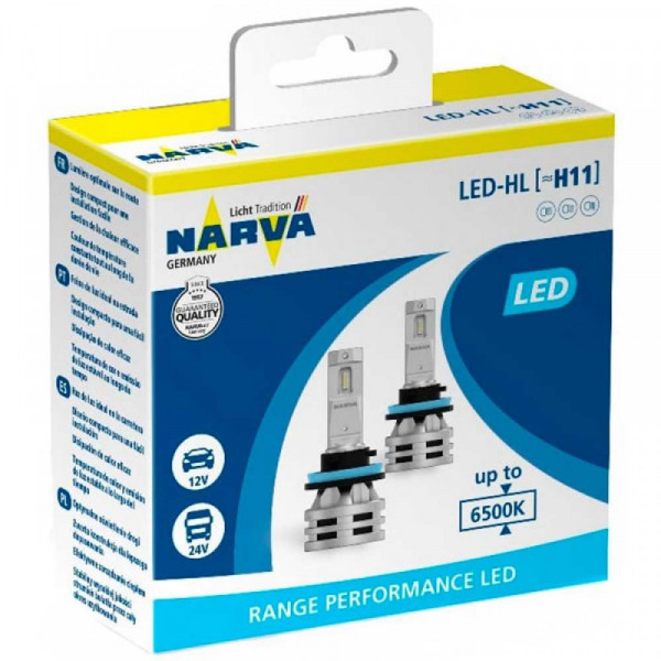   Narva H8/H11/H16 6500K 12-24W (180363000)