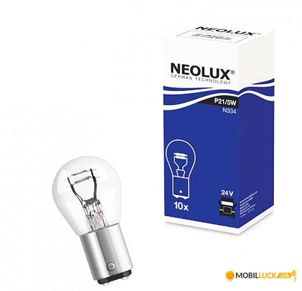  Neolux P21/5W 24V 21/5W BAY15d N334