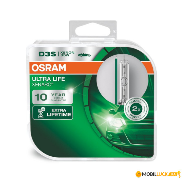    Osram D3S 66340ULT-HCB-DUO Xenarc UltraLife