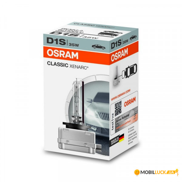   Osram Xenarc Classic D1S 66140CLC-FS