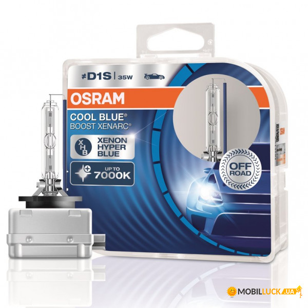    Osram Xenarc CoolBlueBoost D1S 66440CBB-HCB-DUO