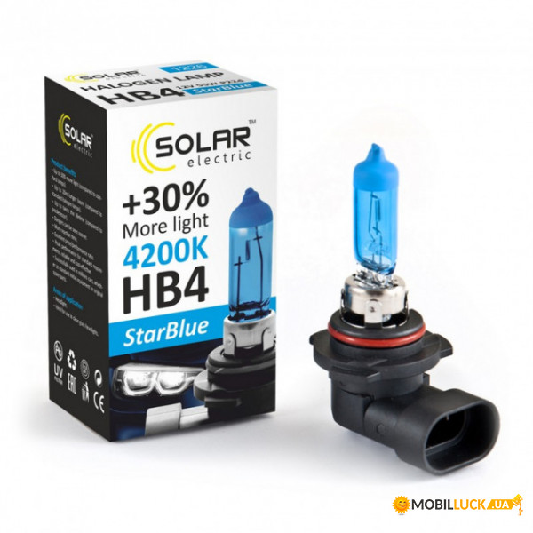  Solar HB4 12V 55W P22d StarBlue 4200K (200 .) (1226)