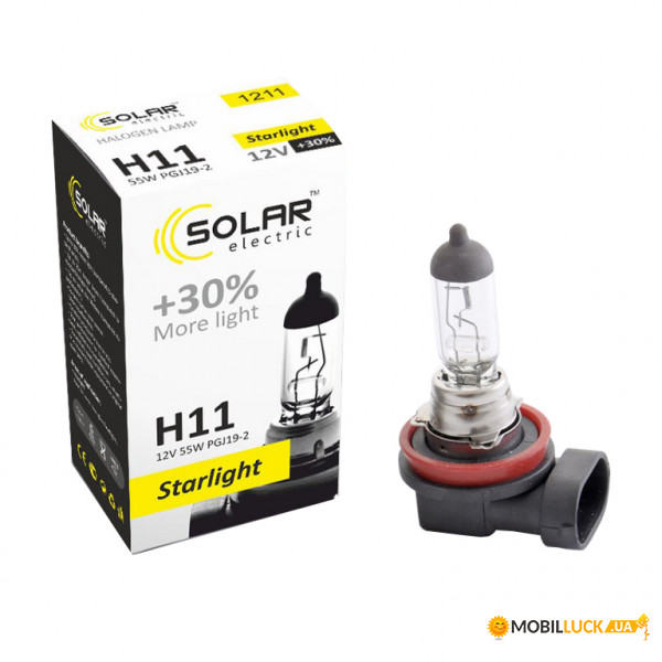   Solar H11 12V 55W Starlight +30