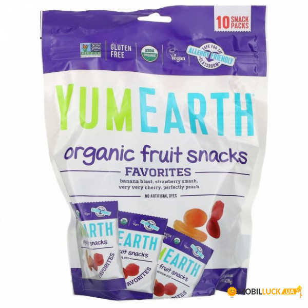          YumEarth (Fruit Snacks) 10   19.8 