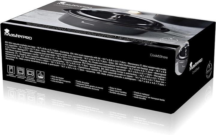    MasterPro Foodies cook share, 16X9,8 ,  (BGMP-10203)