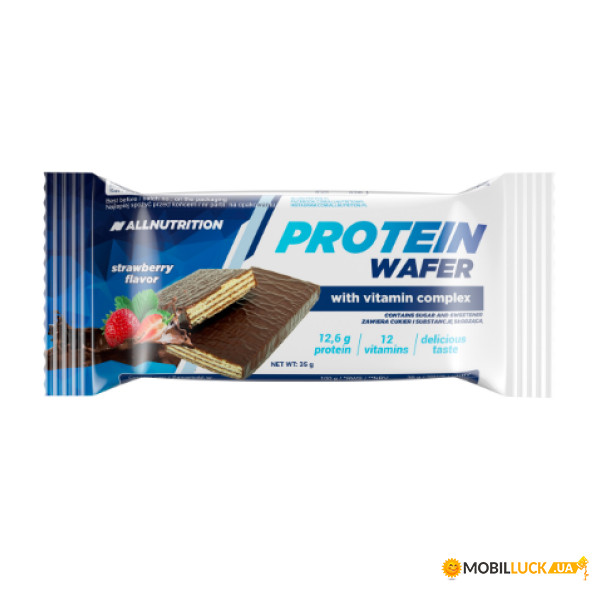   AllNutrition Protein Wafer 32x35g Strawberry