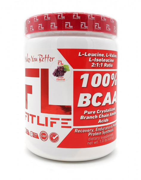  FitLife 100% BCAA 450 g Grape