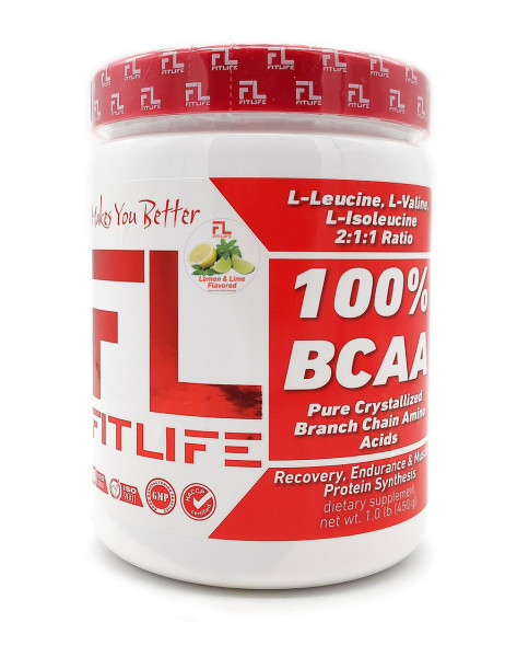  FitLife 100% BCAA 450 g Lemon-lime