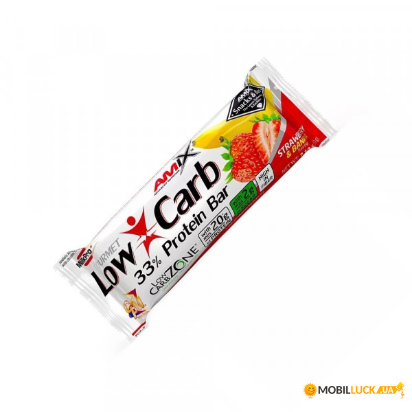  Amix Nutrition Low Carb 33 Protein Bar 60  -