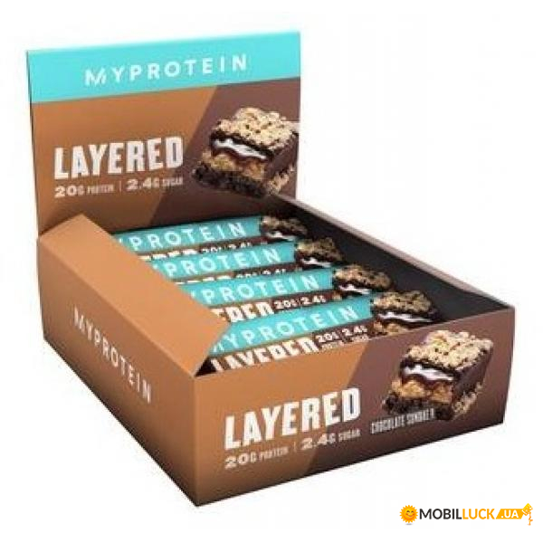  Myprotein Layered 12x60g Chocolate sunday 100-49-8162884-20