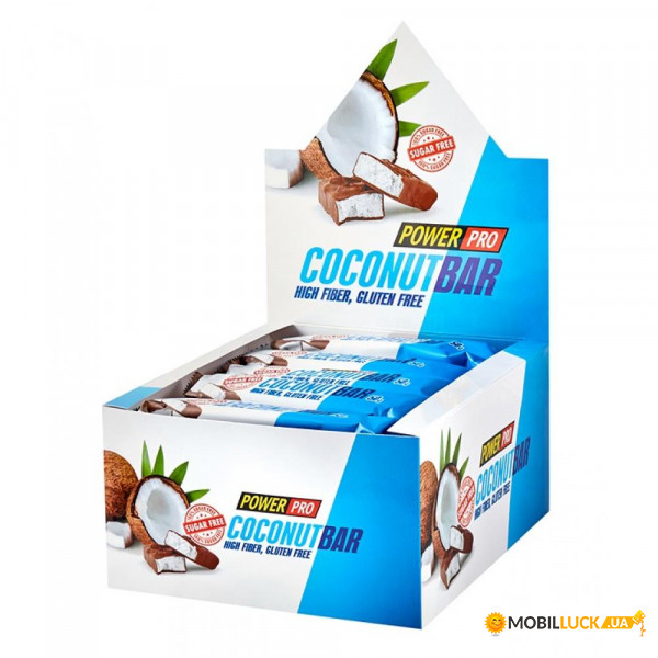  Power Pro Protein Bar - 20x50g Coconut