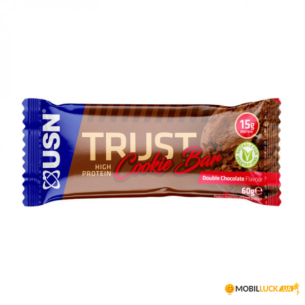  USN Trust Cookie Bar 60 g double chocolate