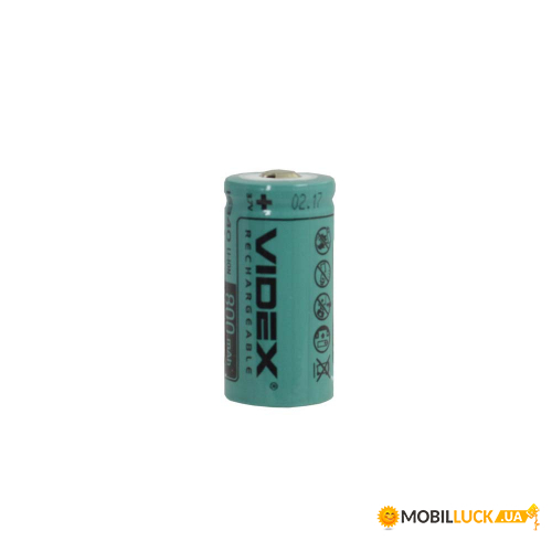  16340 VIDEX  800mAh Li-ion