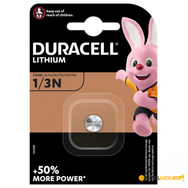   Duracell CR1/3N, 3V,  1