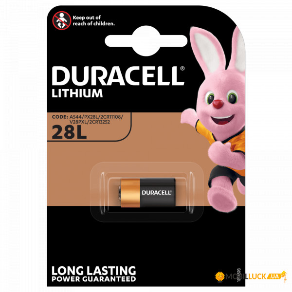   Duracell Lithium 28L (A544), 6V, Blister