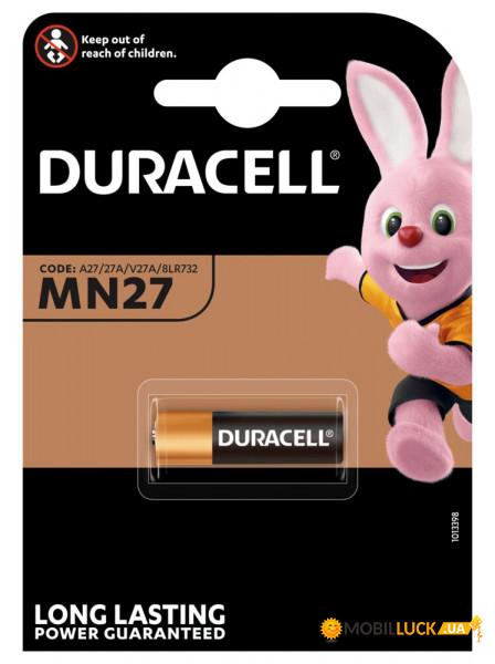   Duracell MN27 (27A), 12V,  1, China