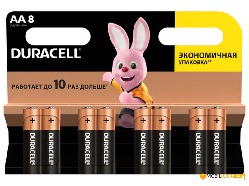  Duracell MN1500 AA/LR06 BL 8