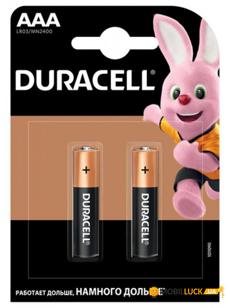  Duracell MN2400 AAA/LR03 BL 2