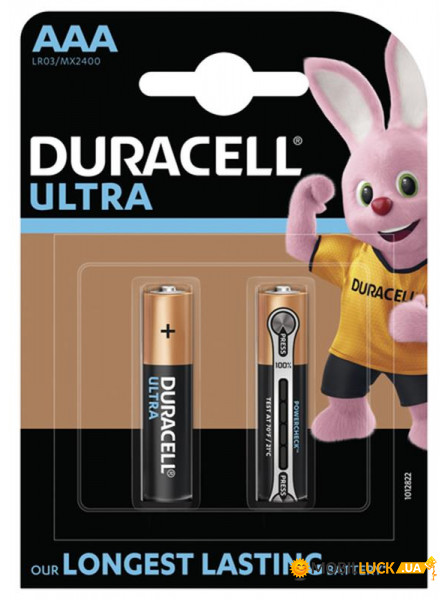  Duracell Ultra AAA/LR03 BL 2