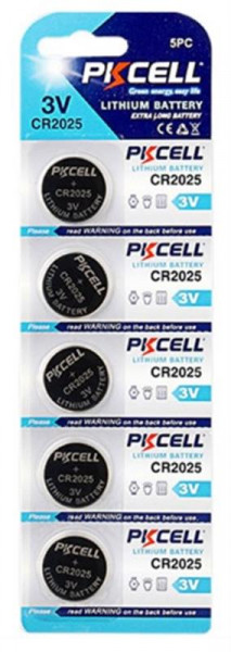  PkCell CR2025 BL 5