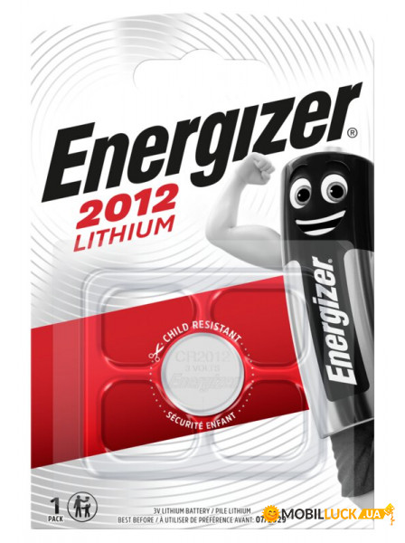   Energizer CR2012, 3V,  1