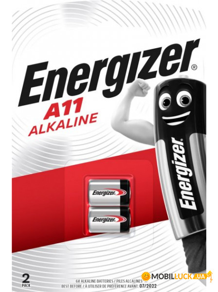   Energizer A11, 6V,  2,   , China