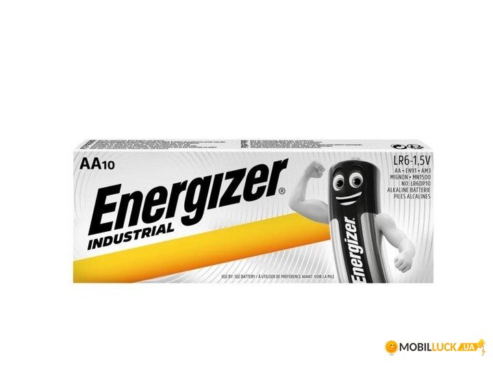  Energizer Industrial AA/LR06 10