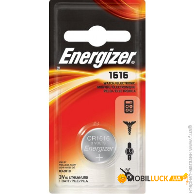  Energizer CR1616 1 