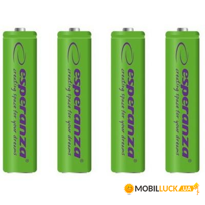  Esperanza Ni-MH AA 2000 mAh, 4  (EZA104G)