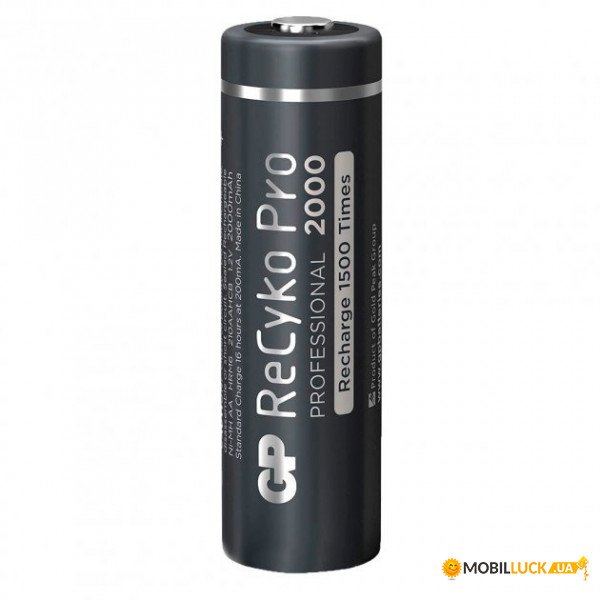  GP Recyko+ Pro 2000 (GP210AAHCBE), AA, 2000mAh, 6A, Ni-MH LSD70-5, Bulk