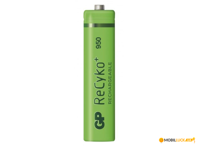  GP Recyko+ 1000 Series (GP100AAAHCB), Ni-MH AAA, 950mAh, 1.2V, 2.8A, LSD50-1, bulk 