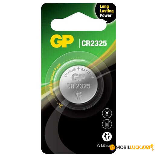   GP CR2325, 3V,  1